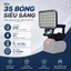 Đèn LED Siêu Sáng Sử Dụng Pin Makita, Đèn Pin 35-55 Bóng Chân Pin Phổ Thông 2 Chế Độ Sử Dụng Làm Việc Ban Đêm, Cắm Trại