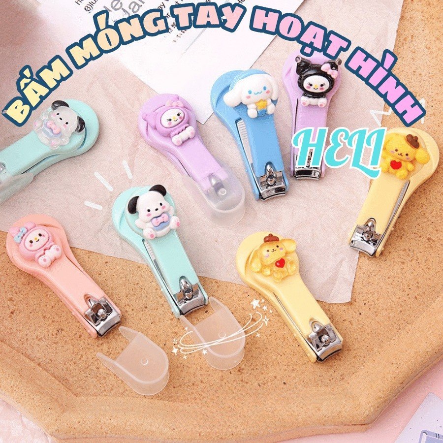 HC0210 CẮT MÓNG TAY, BẤM MÓNG TAY HOẠ TIẾT HOẠT HÌNH DỄ THƯƠNG