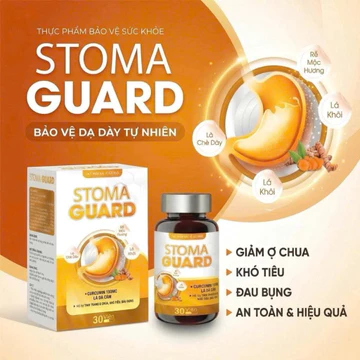 Viên Uống Dạ Dày Stoma Guard – Hỗ Trợ Giảm Đau, Trào Ngược, Viêm Loét – Hộp 30 viên