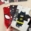 Set 3 bộ 3 lỗ batman nhện cho bé trai