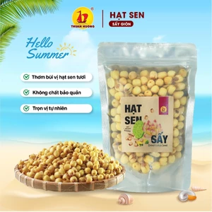 Hạt sen sấy giòn Thuận Hương 200g - Hạt sen khô ăn vặt - Hạt sen tươi sấy giòn - Hàng chuẩn Xuất Khẩu