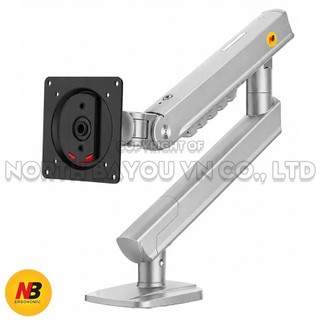 Arm Màn Hình Máy Tính Gắn Bàn NB A5 17''-32'' inch, Giá Treo Màn Hình LCD Cột Đứng Nâng Hạ Dễ Dàng