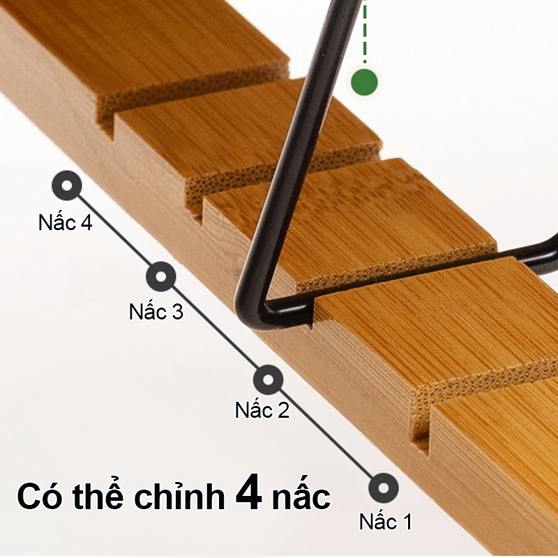 Bàn Học Đa Năng Gấp Gọn Bằng Tre 55cm Cao Cấp Tre Tự Nhiên Bàn Ăn Sáng Trên Giường Siêu Nhỏ Gọn | BigBuy360 - bigbuy360.vn