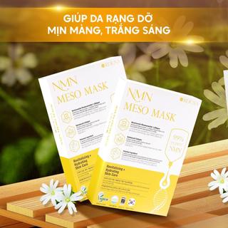 Combo khăn ướt tẩy trang + mặt nạ NMN Meso Kousa