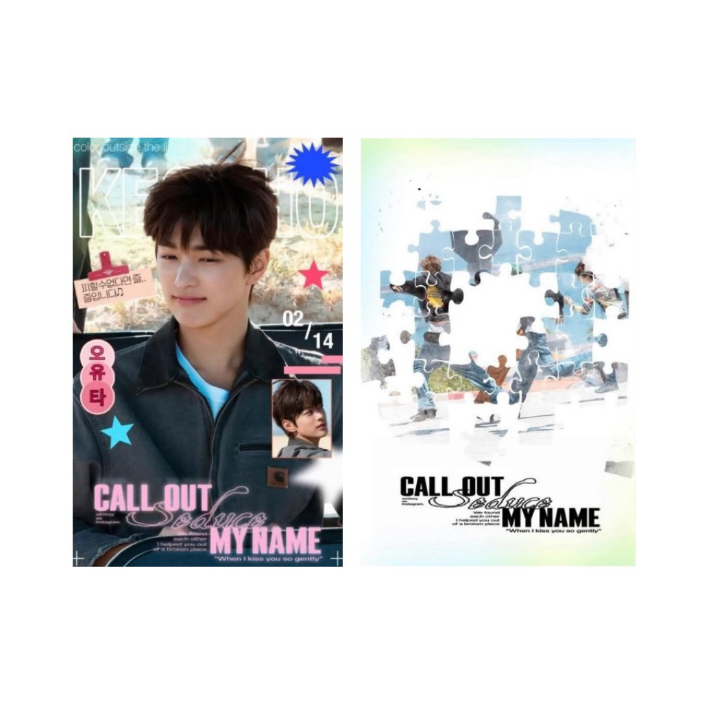 [Sẵn] Set 50 card des "Call Out My Name" Cortis