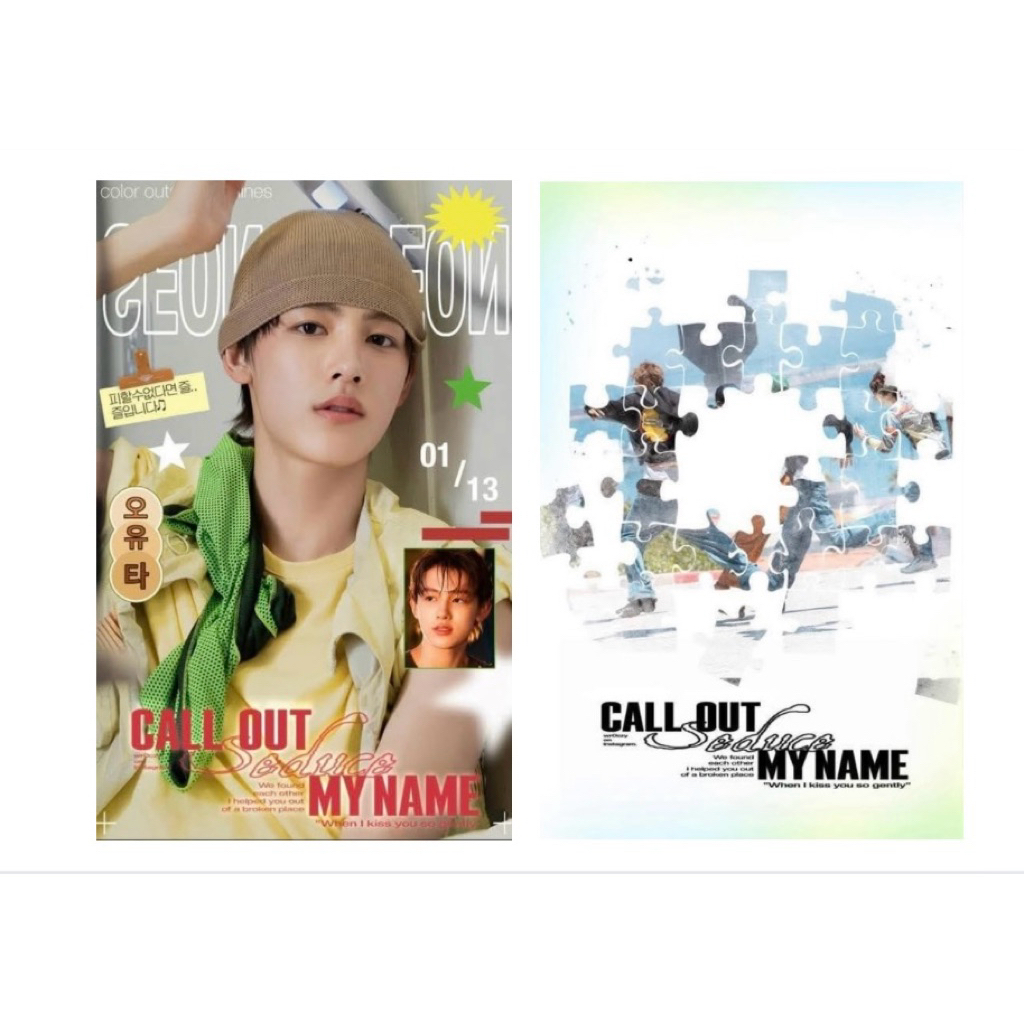 [Sẵn] Set 50 card des "Call Out My Name" Cortis