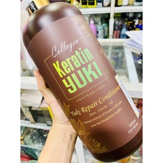 [ loại 1 ] Cặp Dầu Gội Xả Collagen Keratin YUKI 2000ML | Giảm Rụng Tóc, Kích Mọc Tóc, Phục Hồi Tóc Hư Tổn
