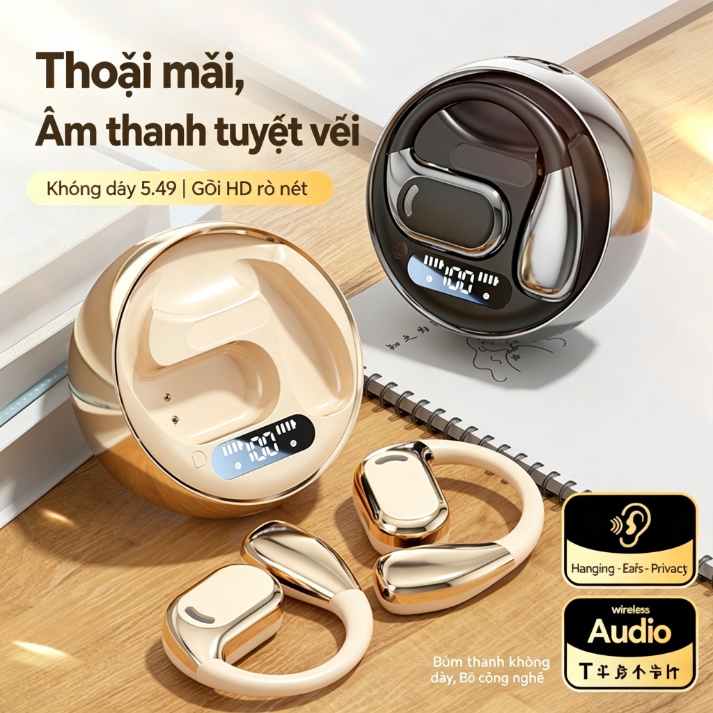 Tai nghe Bluetooth không dây M76: Cuộc gọi rõ ràng, âm bass mạnh mẽ và khả năng chống nước tuyệt vời | BigBuy360 - bigbuy360.vn