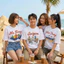 Áo thun yêu nước du lịch chất thun cotton Unisex form rộng tay lỡ in hình nón xinh Chất Cotton mềm mịn thoáng mát