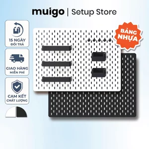 BẢNG PEGBOARD NHỰA TREO TƯỜNG CAO CẤP | Bảng Lỗ Decor Tiện Dụng, Tối Ưu Không Gian