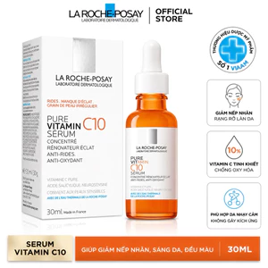 Serum Vitamin C10 La Roche Posay 30ml Giảm Nếp Nhăn Sáng Da Chính Hãng