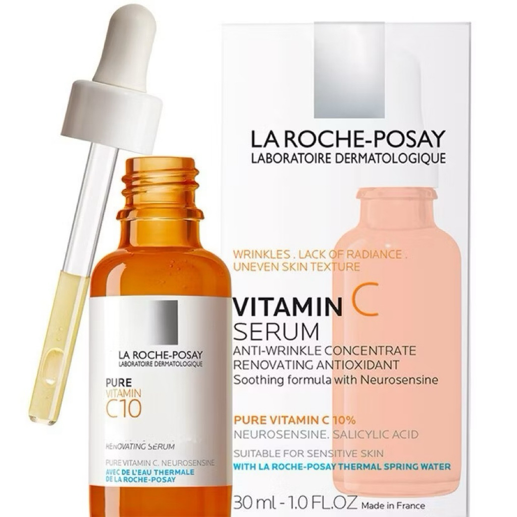 Serum Vitamin C10 La Roche Posay 30ml Giảm Nếp Nhăn Sáng Da Chính Hãng
