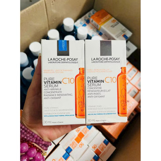 Serum La Roche Posay Pure Vitamin C10 30ml Chính Hãng | Sáng Da Mờ Thâm Chống Lão Hoá