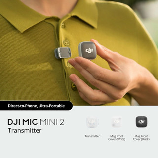 DJI Mic Mini 2 - Micro Không Dây Chính Hãng | Thu Âm Rõ Nét | Nhỏ Gọn | Kết Nối Nhanh | BH 12 Tháng