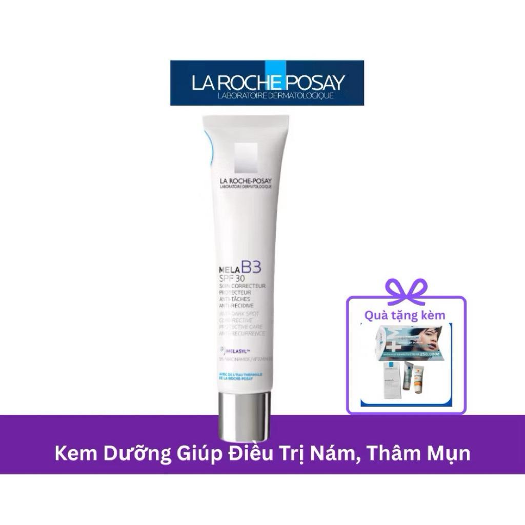 Kem Dưỡng La Roche Posay Mela B3 SPF30 40ml Hỗ Trợ Mờ Thâm Sáng Da Đều Màu Chính Hãng