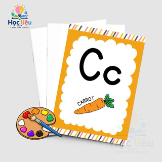 Bộ Thẻ ABC Tiếng Anh Cho Bé – 26 Flashcard Giúp Bé Làm Quen Ngôn Ngữ A5