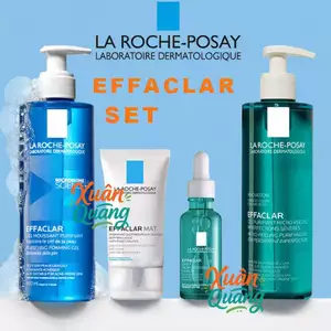 Gel rửa mặt La Roche-Posay Effaclar Foaming Gel | Effaclar Mat | Effaclar Micro-Peeling Purifying Gel | Effaclar Serum
