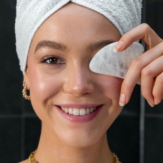 Thanh Massage Mặt Từ Đá Thạch Anh