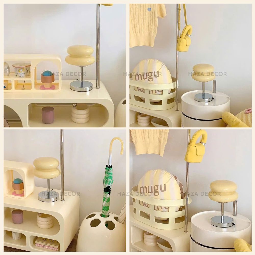 Đèn Ngủ Bánh Kem thủy tinh, Đèn Bàn Trang Trí Decor Phòng Ngủ Dễ Thương 8031 | BigBuy360 - bigbuy360.vn