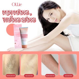 Kem tẩy lông vùng kín, nách, tay, chân 70g - Công thức an toàn, không đau rát, giúp da mịn màng như em bé