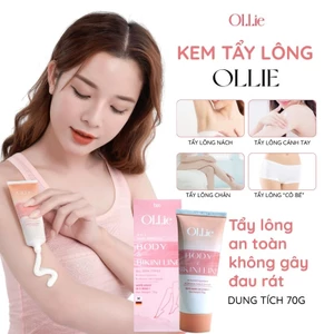 Kem tẩy lông vùng kín, nách, tay, chân 70g - Công thức an toàn, không đau rát, giúp da mịn màng như em bé