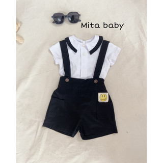 [Nhiều mẫu] Body công tử cho bé - Set yếm bé trai Bộ liền thân,đồ đầy tháng bé trai siêu đẹp, bodychip, bodysuit sơ sinh