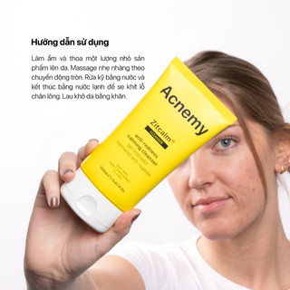 Sữa rửa mặt làm sạch sâu dịu nhẹ không khô căng, giảm đỏ Acnemy ZITCALM Cleansing Gel