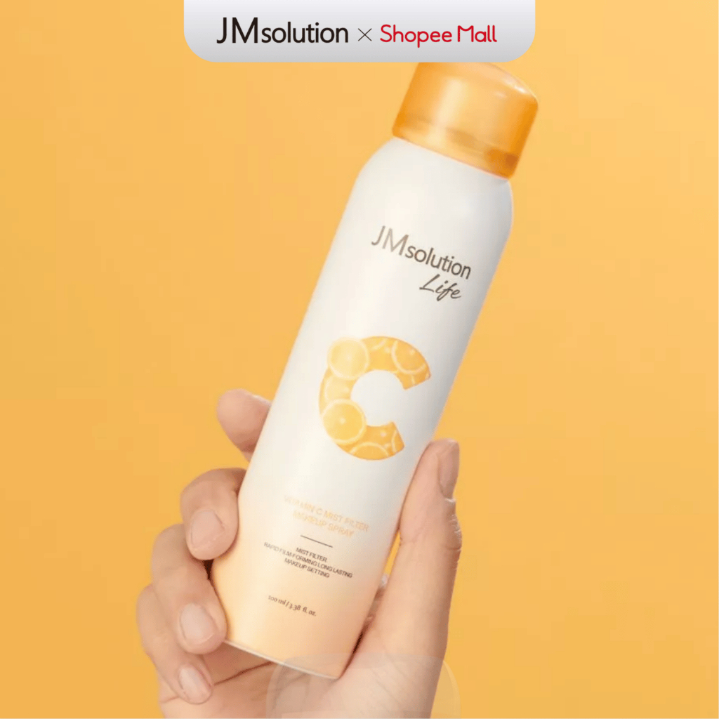 JMsolution Life Combo Vitamin C Xịt Khoáng + Xịt Khóa Make Up Chính Hãng