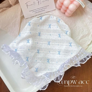 Bờm/cài khăn tam giác phù hợp mùa hè cho bé