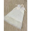 Váy liền bé gái ren trắng kem phối nơ & chân váy tulle bồng xinh (13–23kg) Tranggie JC07