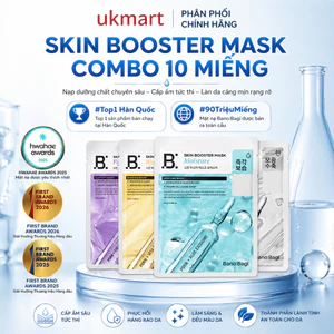 Combo 10 Miếng Mặt Nạ Bano:Bagi Skin Booster Chăm Sóc Mọi Loại Da 25ml Banobagi