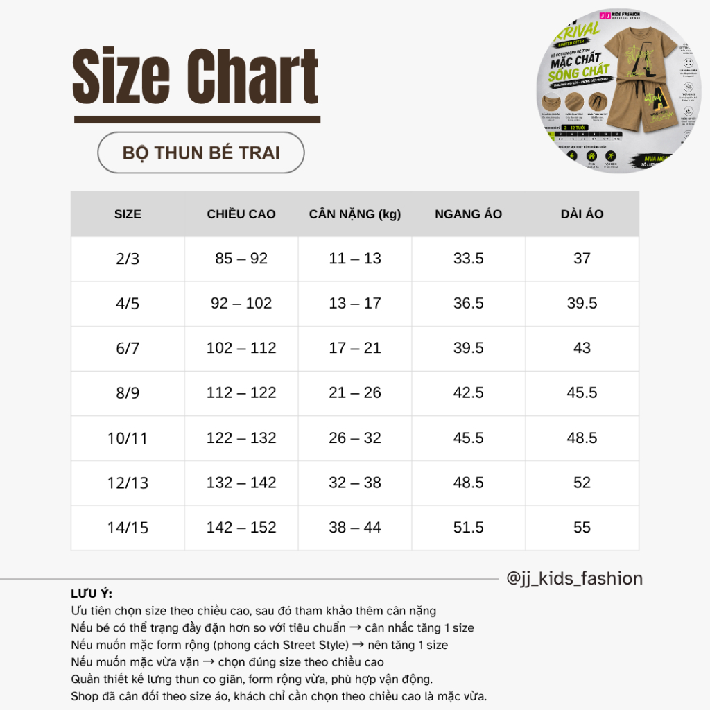 Đồ bộ bé trai mùa hè, áo thun quần short cotton co giãn, thoáng mát, 4-14 tuổi - B74 | JJ Kids