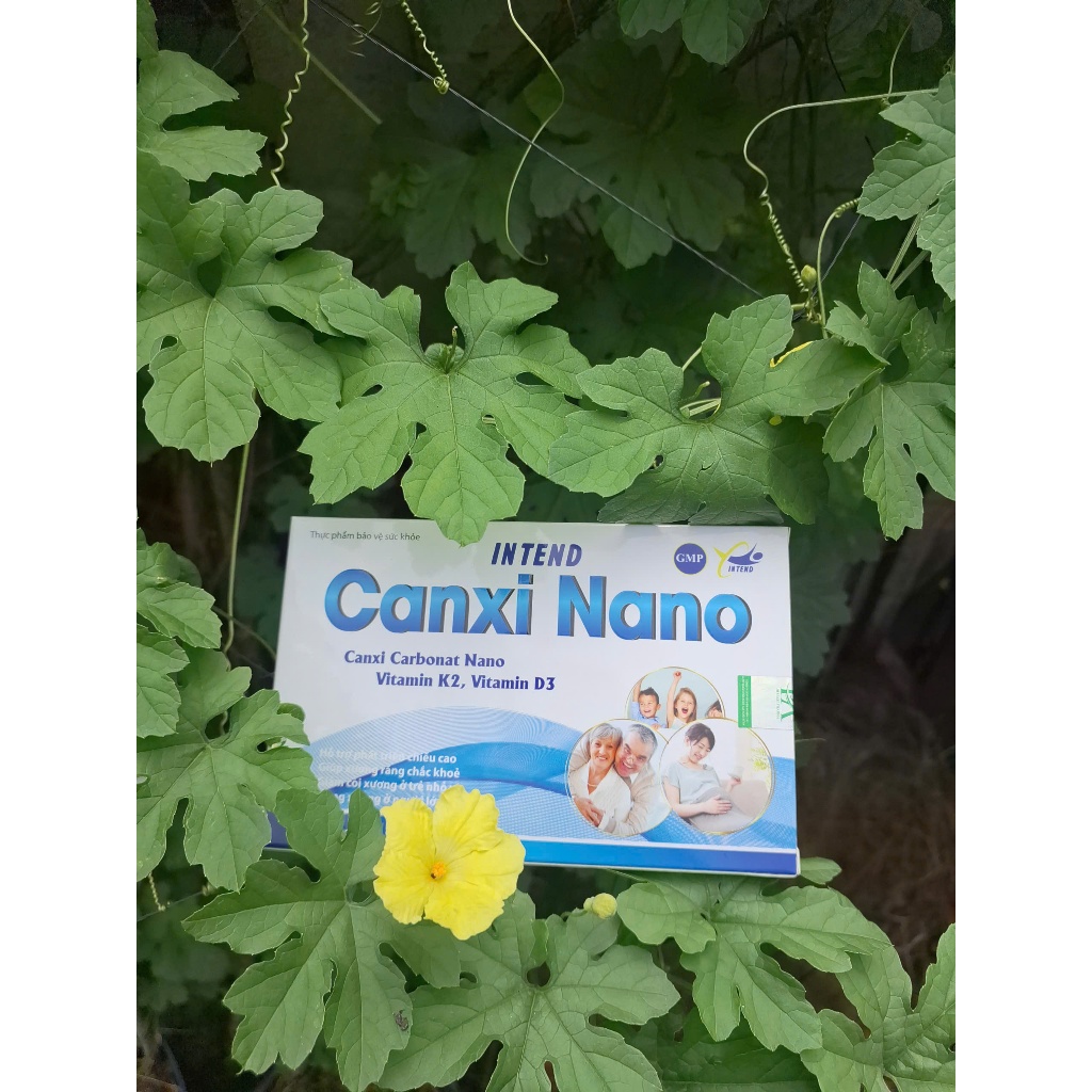 (Chỉ 1 Viên Mỗi Ngày) Canxi Nano - Giúp Bé Phát Triển Chiều Cao, Tốt Cho Mẹ Bầu, Người Loãng Xương, Người Bị Chuột Rút