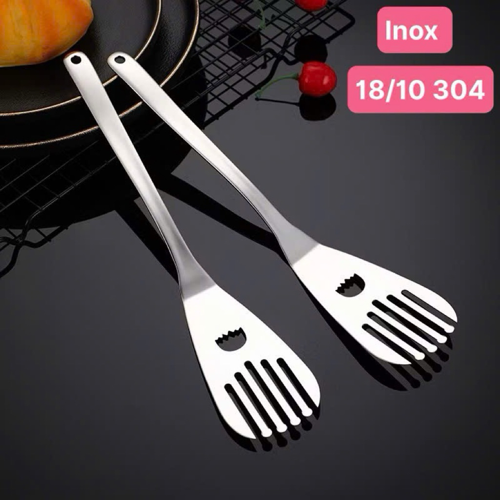 Xẻng vá sạn chiên xào thức ăn đa năng inox 18/10 thép không gỉ - G88