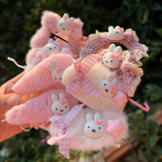 Kẹp Tóc Nữ Bộ quà 8 món hình Miffy Kẹp tóc kèm đồ cột tóc hình Miffy xinh xắn 8 món dành cho Nữ Women