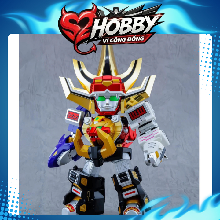 [CÓ SẴN] Mô hình Action Toys GaoKing Chibi Mighty Deformed GaoRanger Chibi ver.