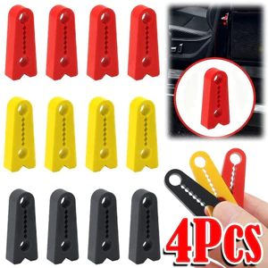 UTUONY Bộ 4 miếng đệm silicon giảm chấn cửa xe hơi, dùng để bảo vệ chống va đập và cách âm.