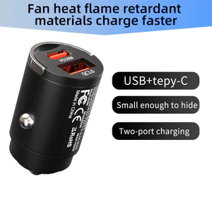 Bộ chuyển đổi USB cho ô tô, sạc siêu nhanh, dùng cho ổ cắm tẩu thuốc lá, sạc điện thoại trên ô tô.