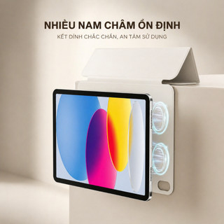 KTGGHG™ hút từ có thể tách rời tương thích với iPad 11"/10.9" Gen 10/11(A16) Air 4~5/6~8th(M2/M3/M4)