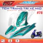 TEM XE MIO SPORT #78 (CHẤT LIỆU CAO CẤP - SIÊU NÉT - SIÊU ĐẸP - SIÊU CUTE)