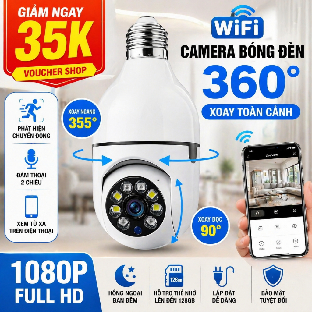 Camera 360 - Giá Tốt, Miễn Phí Vận Chuyển, Đủ Loại | Shopee Việt Nam