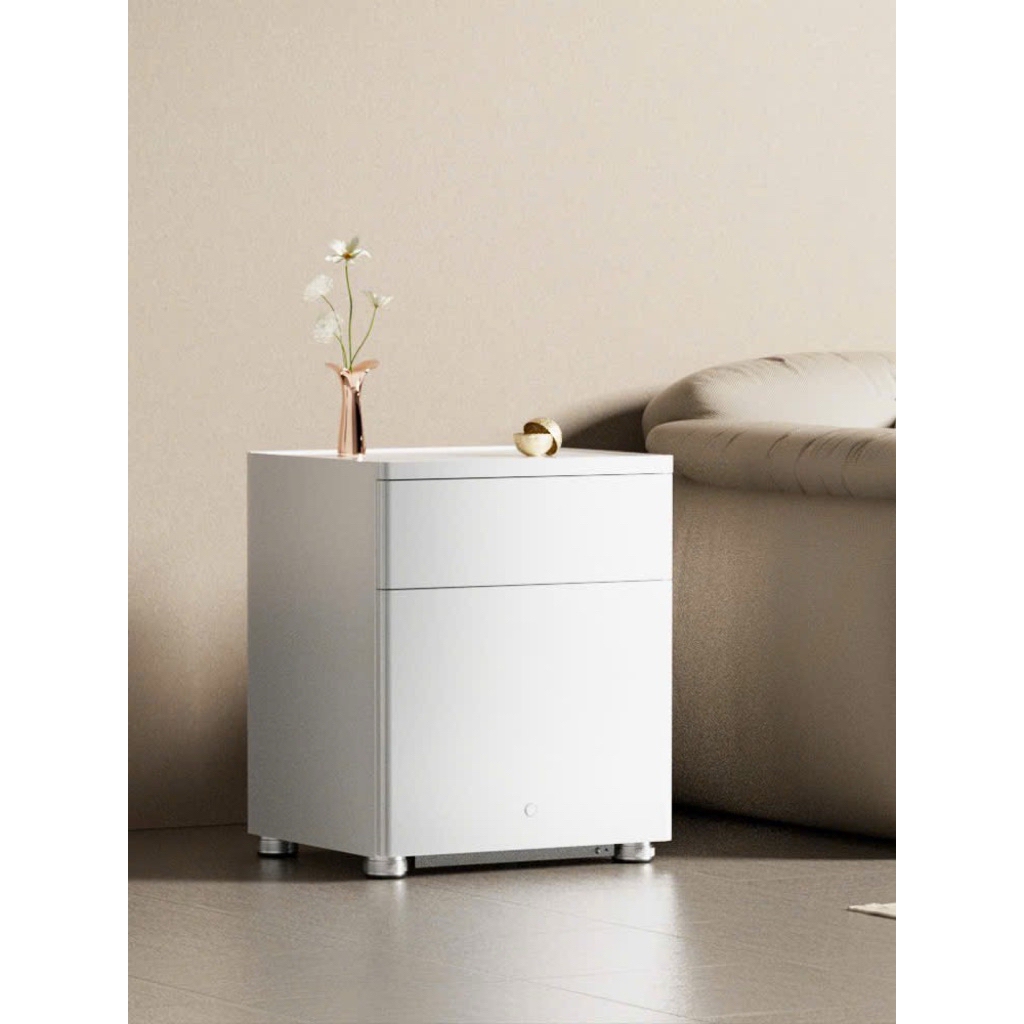 Két Sắt Xiaomi CRMCR 50YN Đầu  Giường Nhập Khẩu  -  Có Thể Sạc Điện Thoại Và Tự Sáng Khi Bước Gần Có Hai Ngăn Khóa Riêng