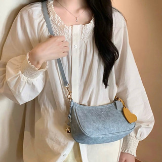 Túi Kẹp Nách Chio Denim BST Mới 2 Quai Thay Đổi