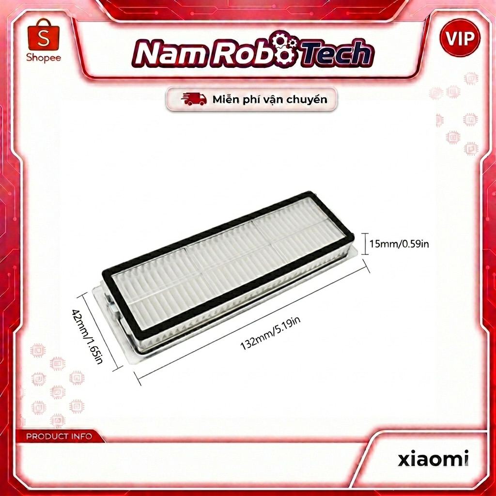 Chỗi chính Phụ kiện robot hút bụi lau nhà Vacuum 5 EU , 5 EU Pro , X20 Max/X20 Pro