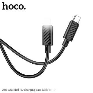 Cáp sạc nhanh Hoco X88 cổng TypeC to LaiNing 20W, dài 1M (Trắng)