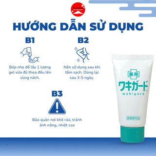 Gel lăn nách Kobayashi Waki Guard 50g.