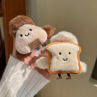 Kẹp Tóc Bánh Mì Cơm Nắm Cute Hàn Quốc – Kẹp Tóc Bông Dễ Thương Phong Cách Ulzzang Hot Trend Cho Nữ