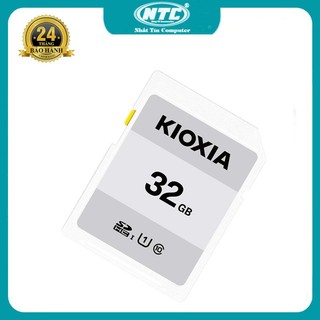 [KHÔNG BOX] Thẻ nhớ máy ảnh SDHC KIOXIA KHTN-NW032G dung lượng 32gb UHS-I tốc độ 50MB/s