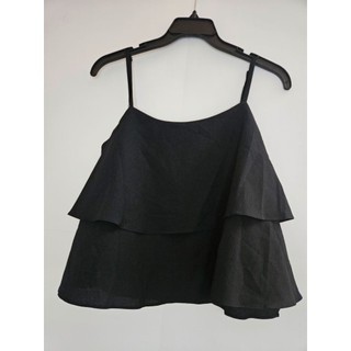 Áo croptop 2 dây bèo tầng hãng J-P