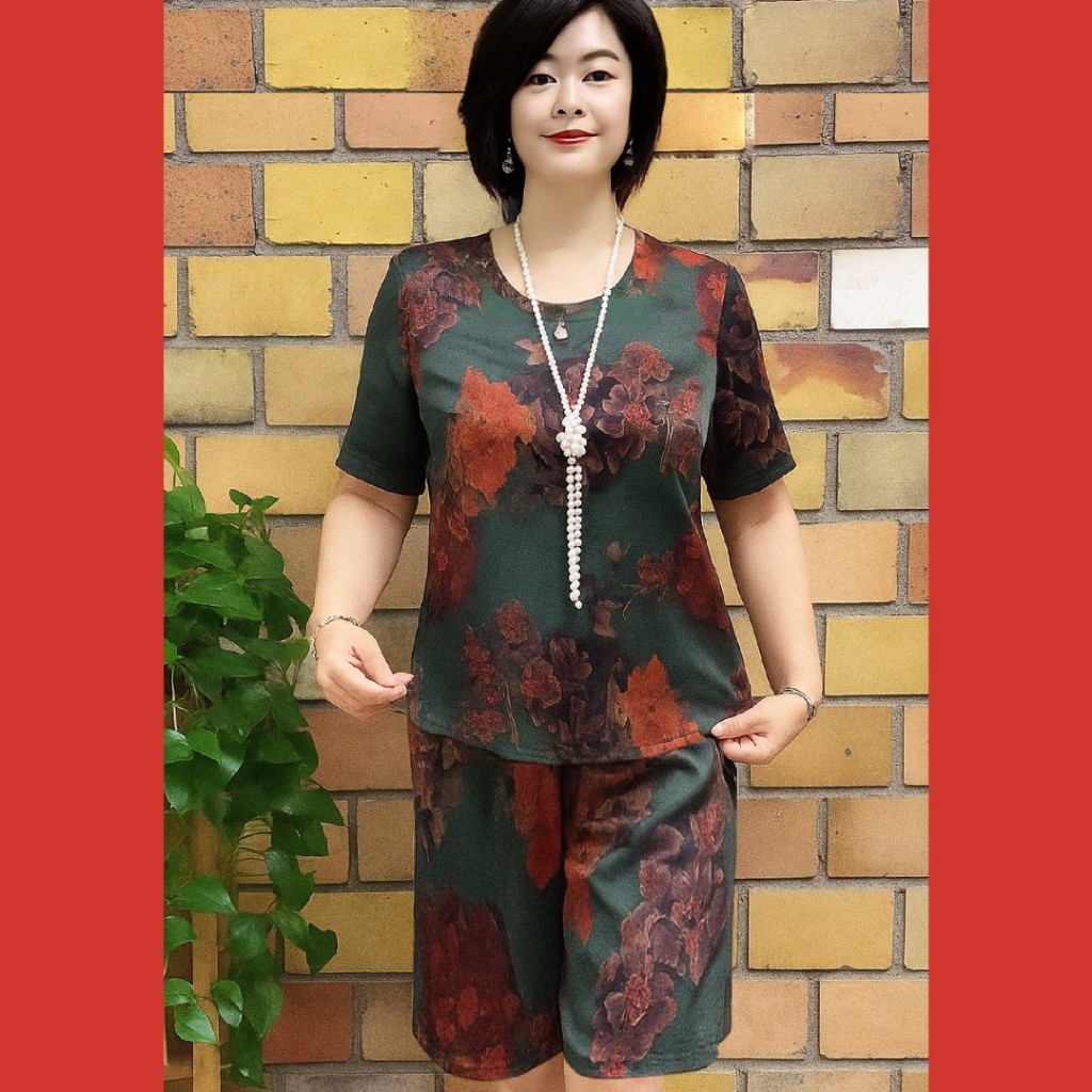 Đồ bộ nữ quần ngố, áo cộc 𝗗𝗟 𝗙𝗮𝘀𝗵𝗶𝗼𝗻 Mã 0N